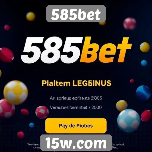 Promoções e bônus atraentes da 585bet