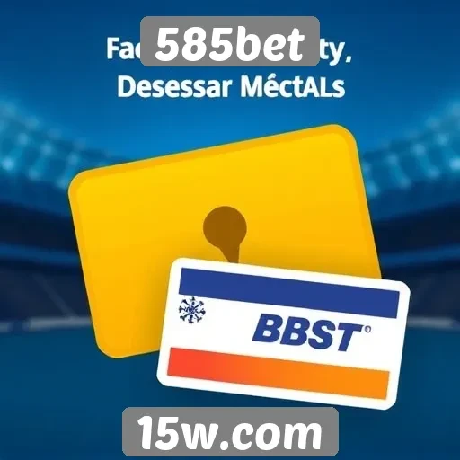 Métodos de pagamento aceitos na 585bet